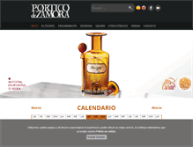 Tablet Screenshot of porticozamora.es